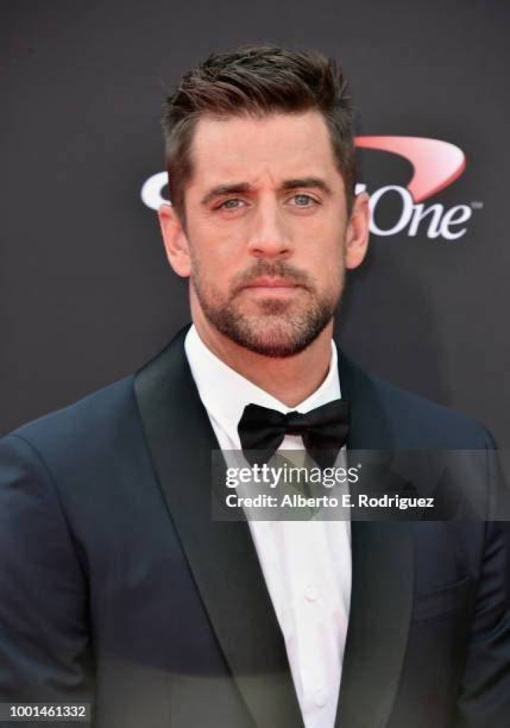 Aaron Rodgers at the 2018 ESPYS at Microsoft Theater at L.A. Live in Los Angeles