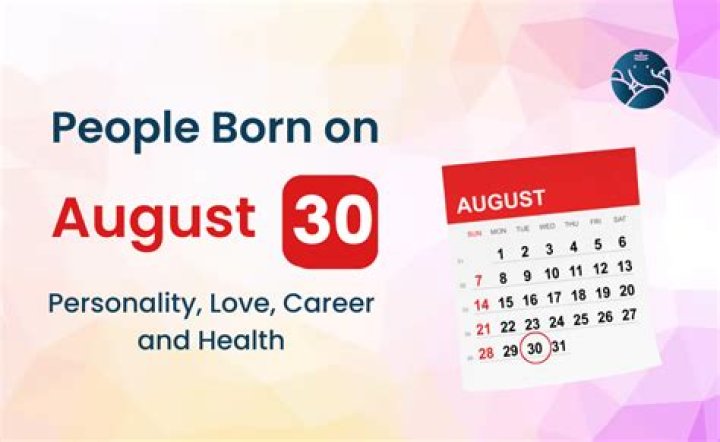 August 30 Birthdays By Profession