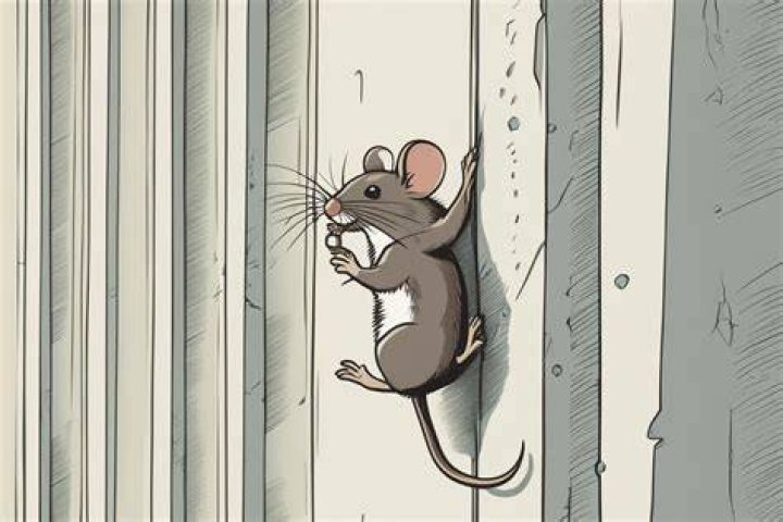 Can a mouse climb up a wall?