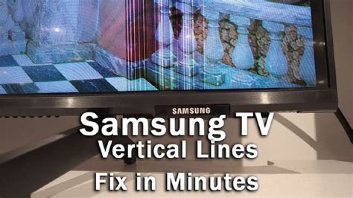 Can you fix lines on LCD TV?