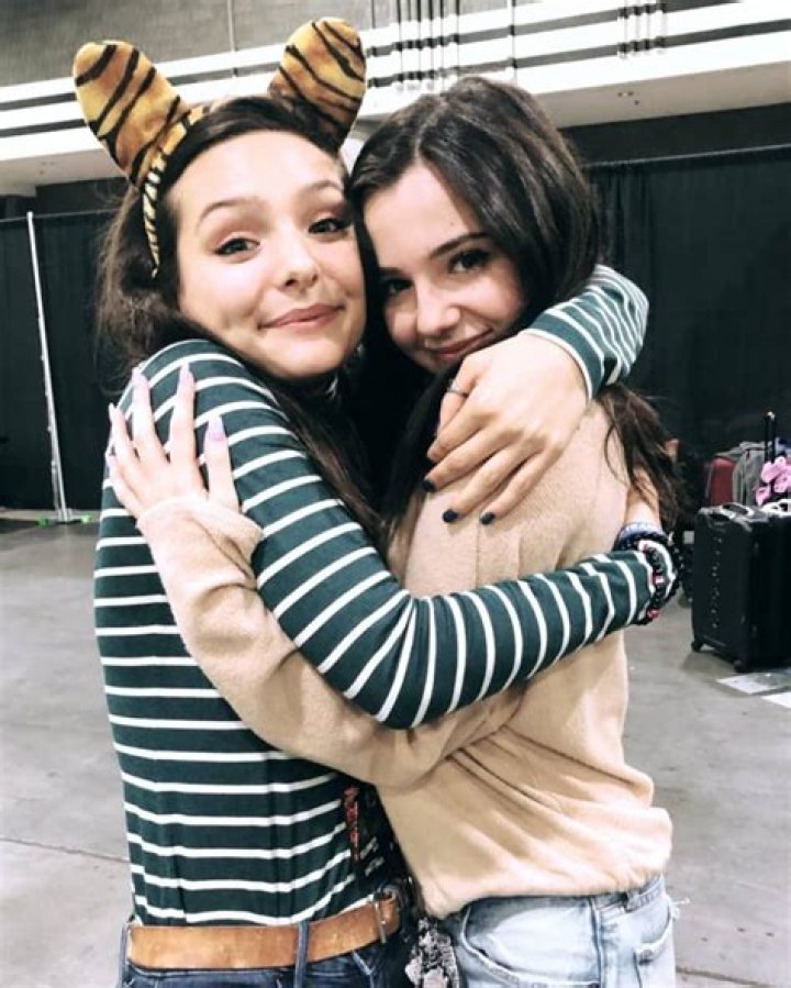 Cassady with her friends and co-stars from the show Love Simon