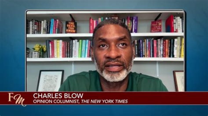 Charles M Blow Bio (Wiki) 