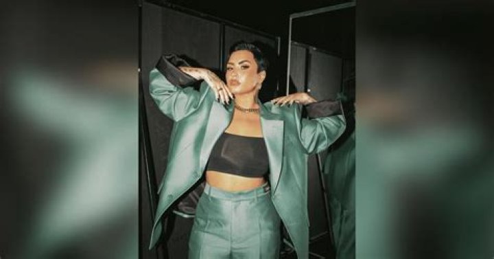Demi during her accident