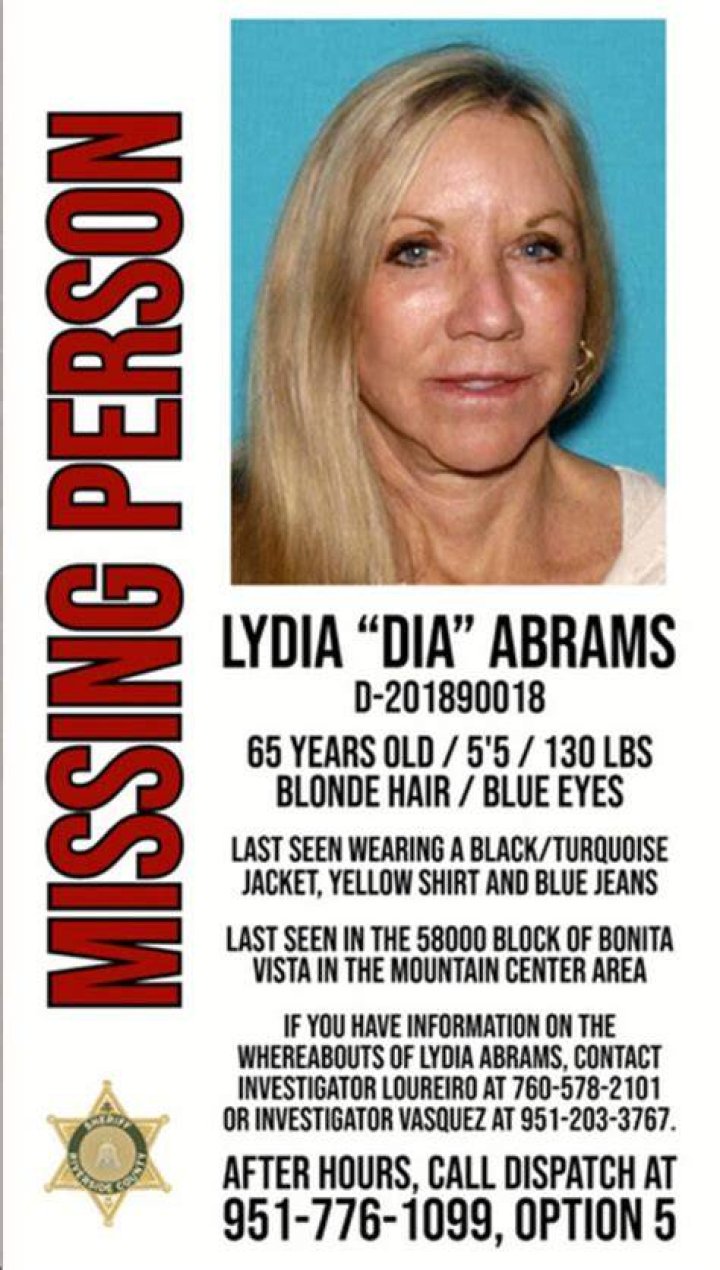 Dia Abrams missing
