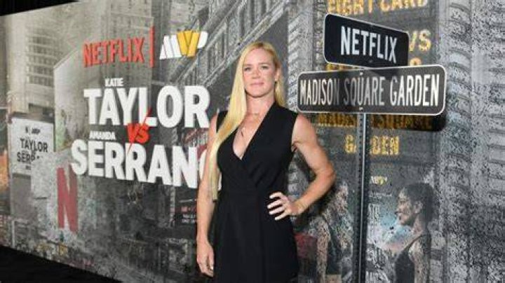 Holly Holm's pet River the dog