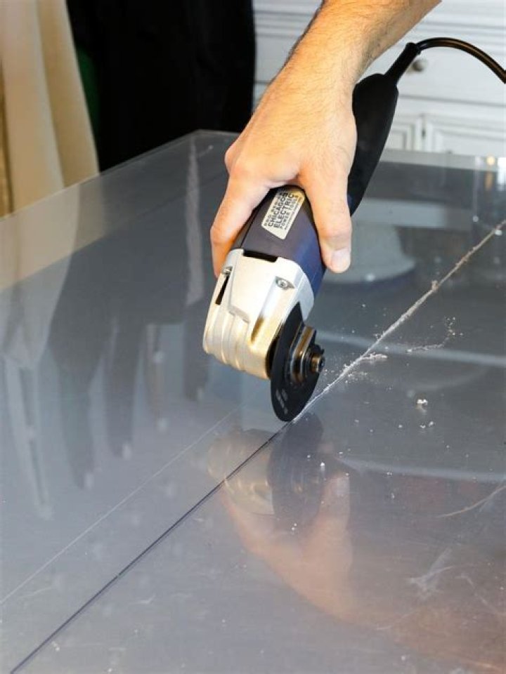 How do you cut plastic wall panels?