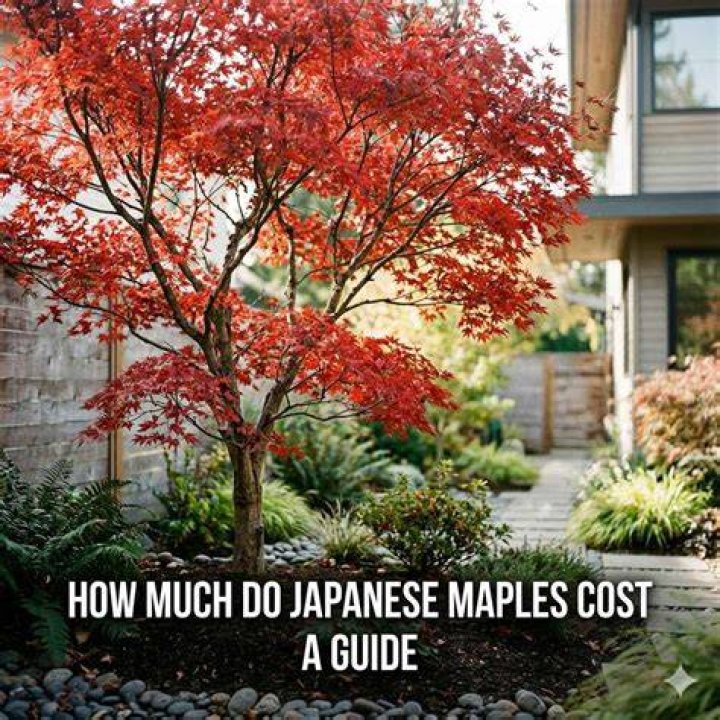 How much do red maples cost?