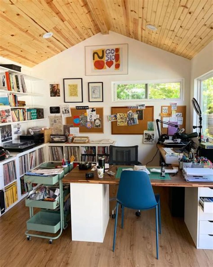 Inside His Home Studio (Source: His Twitter)