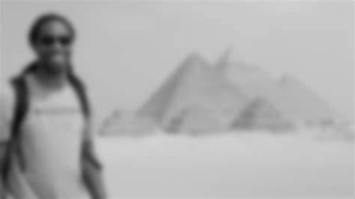 Larry Fitzgerald in a vacation at Egypt