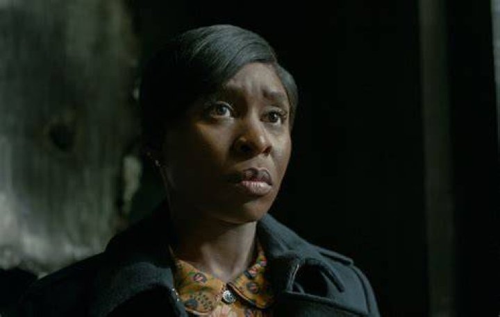 Luther: The Fallen Sun. Cynthia Erivo as Odette Raine in Luther: The Fallen Sun. Cr. John Wilson/Netflix © 2023 Luther: The Fallen Sun. Cynthia Erivo as Odette Raine in Luther: The Fallen Sun. Cr. John Wilson/Netflix © 2023