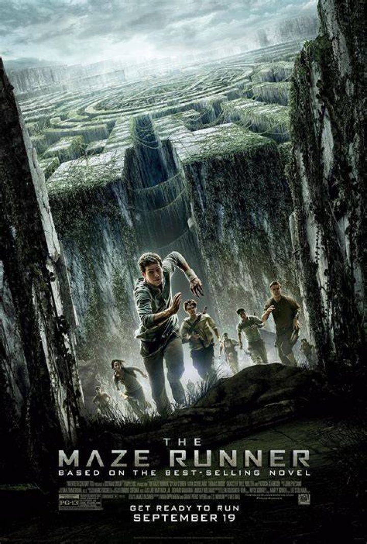 Maze Runner film poster featuring Kaya Scodelario