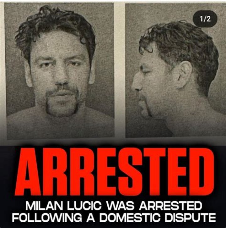 Milan Lucic mugshot