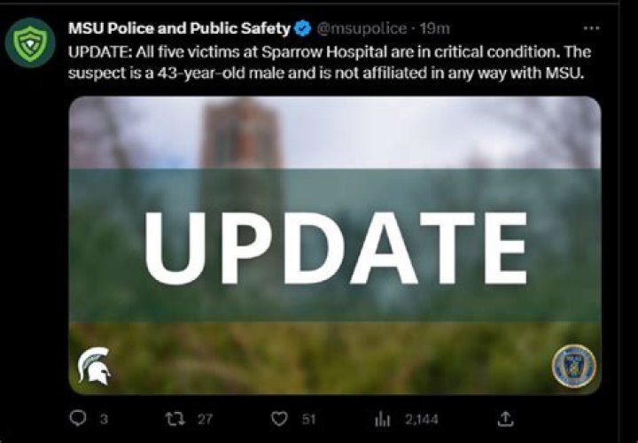 MSU Shooting update
