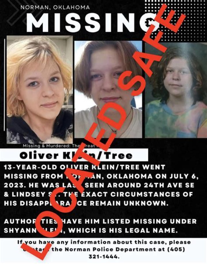 Oklahoma Oliver Klein Missing: Where Was He Last Seen?