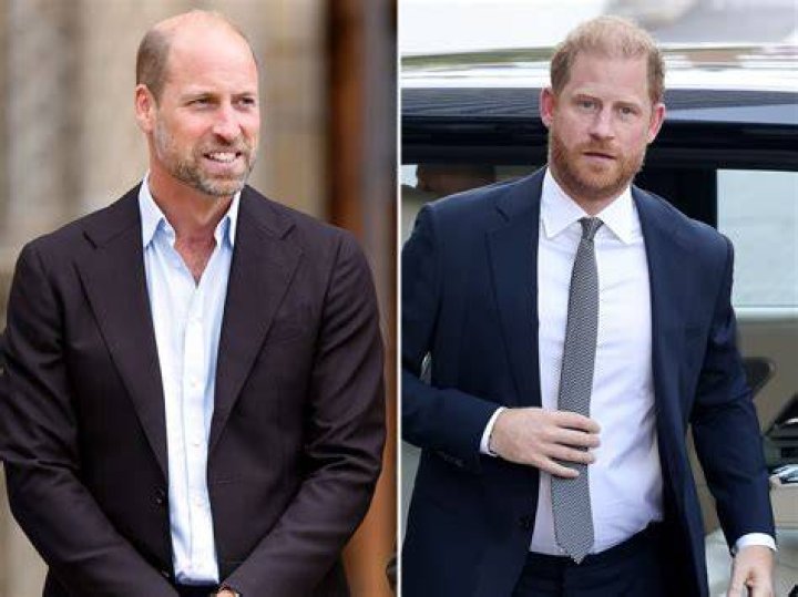 Princes William and Harry and Kate Middleton