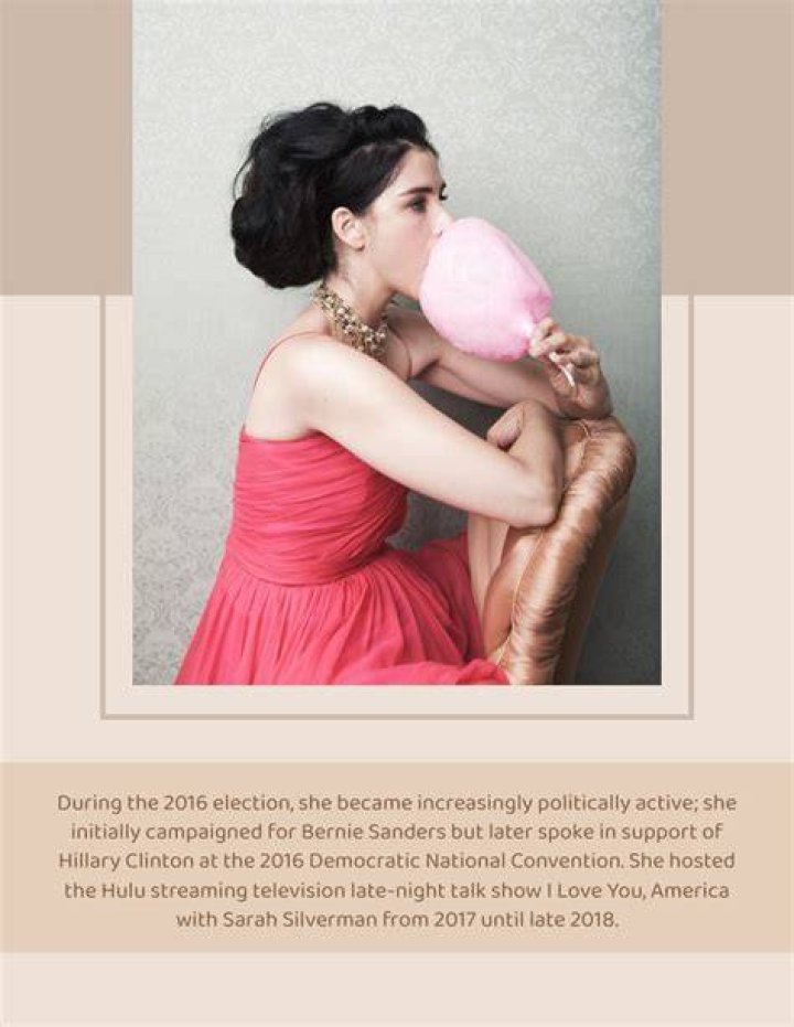 Sarah Silverman Bio (Wiki) 