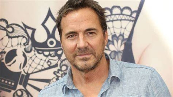 Thorsten Kaye's wife, Susan Haskell after winning an award.