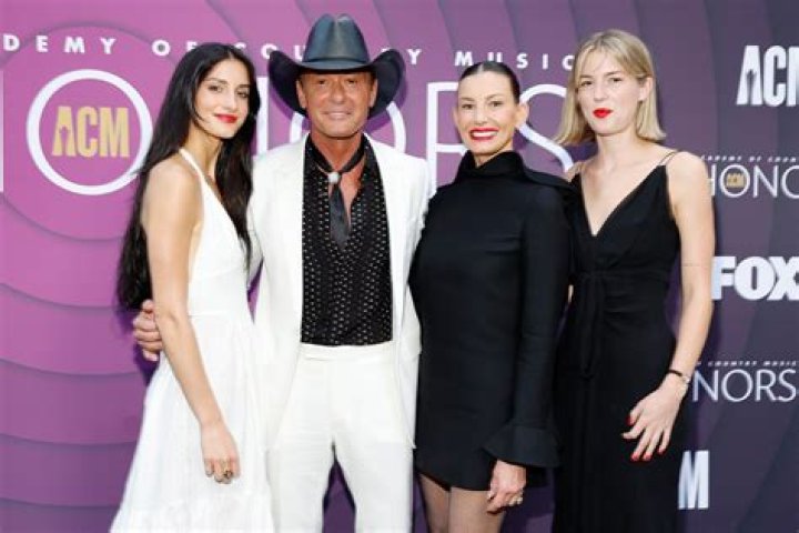 Tim McGraw shares three daughters with Faith.
