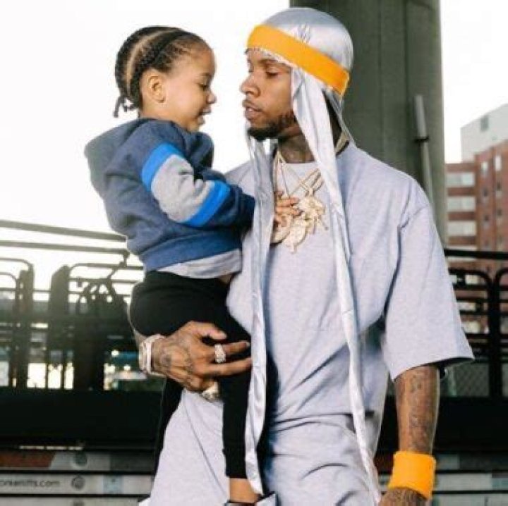 Tory With His Son (Source: Twitter)