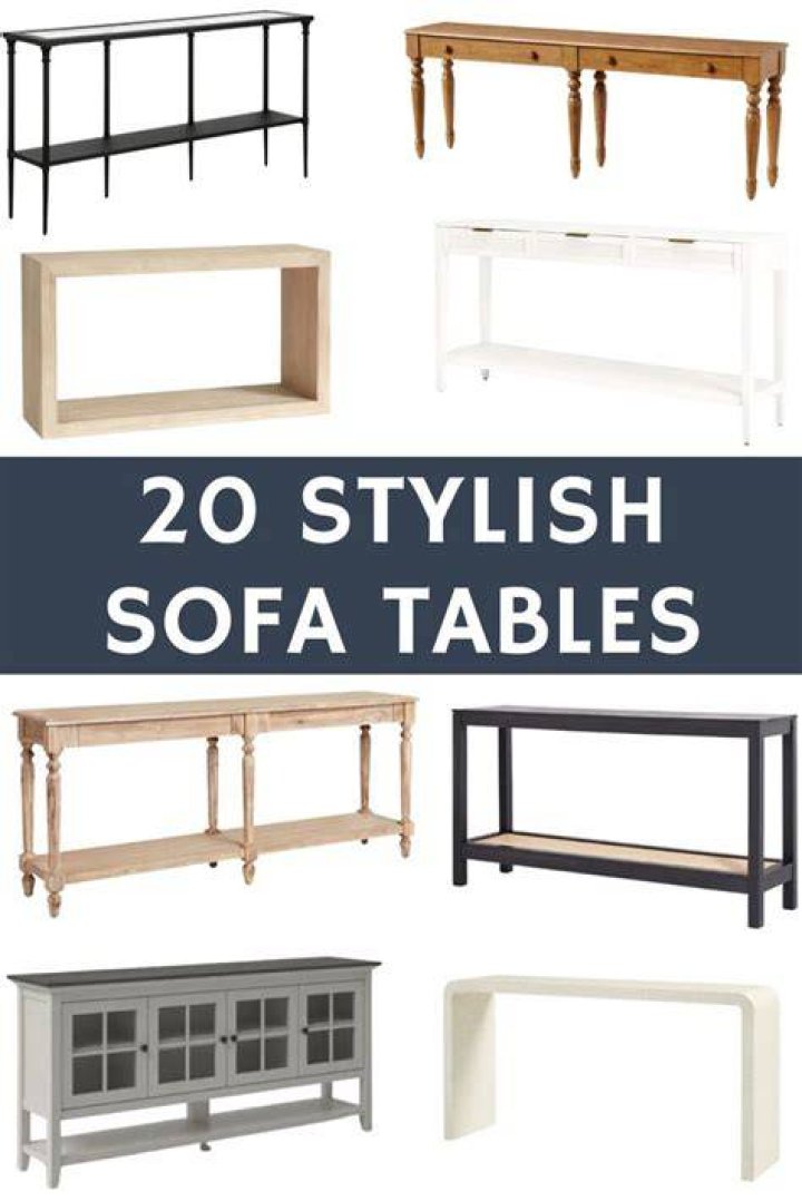 What are behind the couch tables called?