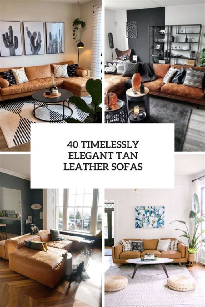 What Colours go with tan leather sofas?