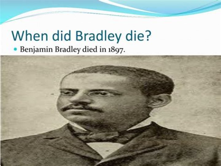 What did Benjamin Bradley do in 1856?