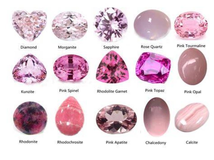 What is a pink stone called?