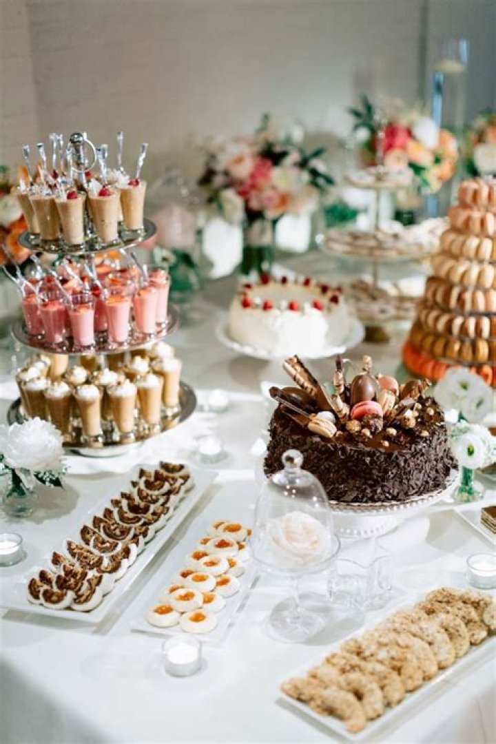 What is a Viennese table at a wedding?