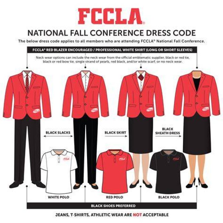 What is the Fccla dress code?