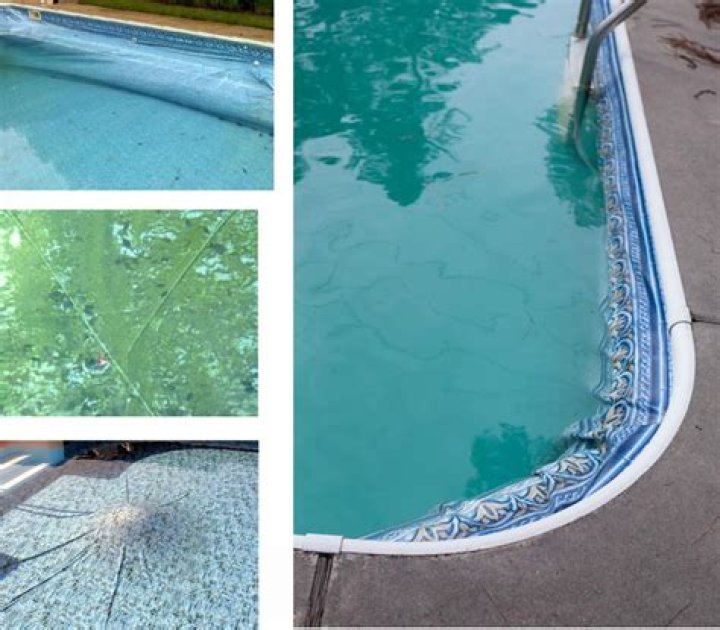 Why does water get behind pool liner?